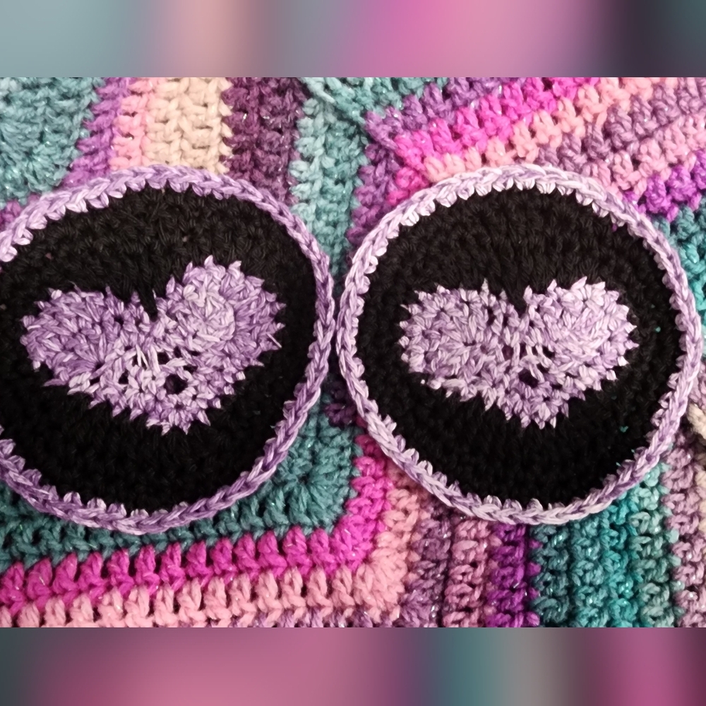 2 Heart Coasters